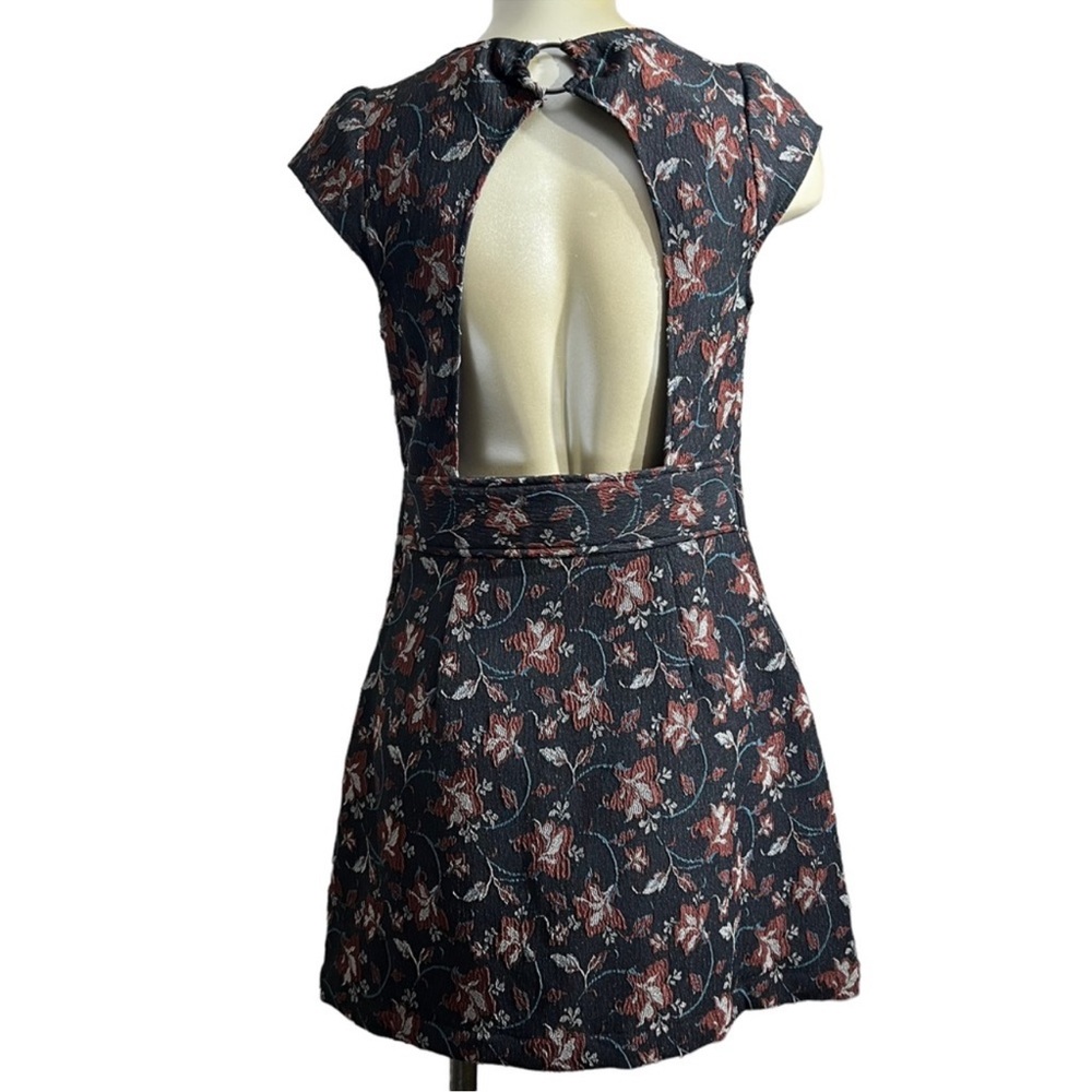 NWT Free People Size 6 Say Yes Mini Dress Keyhole